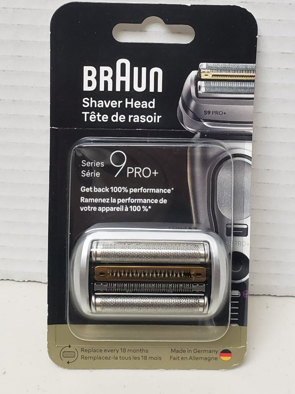 BRAUN Series 9 Pro+ Shaver Head Replacement Razor 96M
